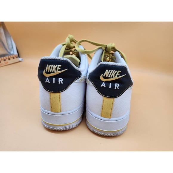 NIKE AIR FORCE 1 '07 LV8' GOLD LINKS ZEBRA SIZE US 13 Shoe. Sneaker DH5284-100 - Picture 5 of 8